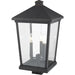 Beacon Oil Rubbed Bronze Outdoor Post Mount Fixture - Outdoor Post Mount Fixtures