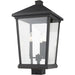 Beacon Oil Rubbed Bronze Outdoor Post Mount Fixture - Outdoor Post Mount Fixtures