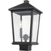 Beacon Oil Rubbed Bronze Outdoor Post Mount Fixture - Outdoor Post Mount Fixtures