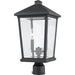 Beacon Oil Rubbed Bronze Outdoor Post Mount Fixture - Outdoor Post Mount Fixtures
