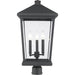 Beacon Oil Rubbed Bronze Outdoor Post Mount Fixture | theLightShop