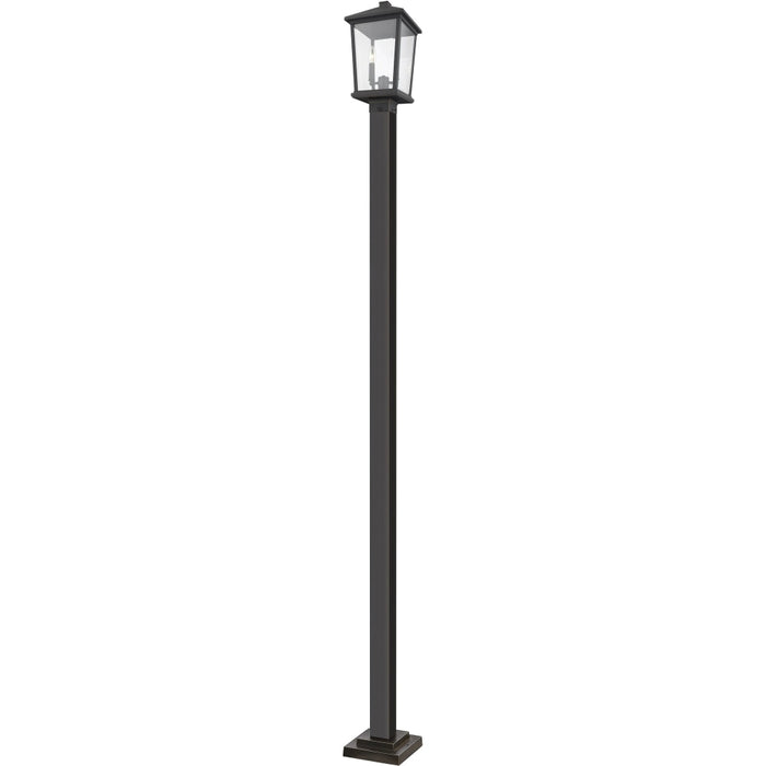 Beacon Oil Rubbed Bronze Outdoor Post Mounted Fixture - Outdoor Post Mounted Fixture