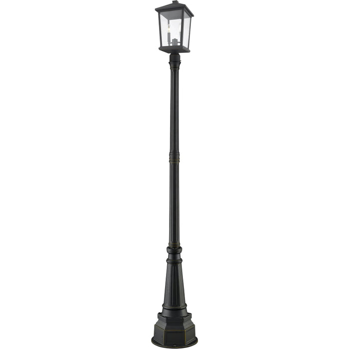 Beacon Oil Rubbed Bronze Outdoor Post Mounted Fixture | theLightShop
