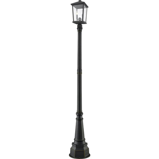 Beacon Oil Rubbed Bronze Outdoor Post Mounted Fixture | theLightShop