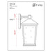 Beacon Oil Rubbed Bronze Outdoor Wall Sconce - Outdoor Wall Sconces
