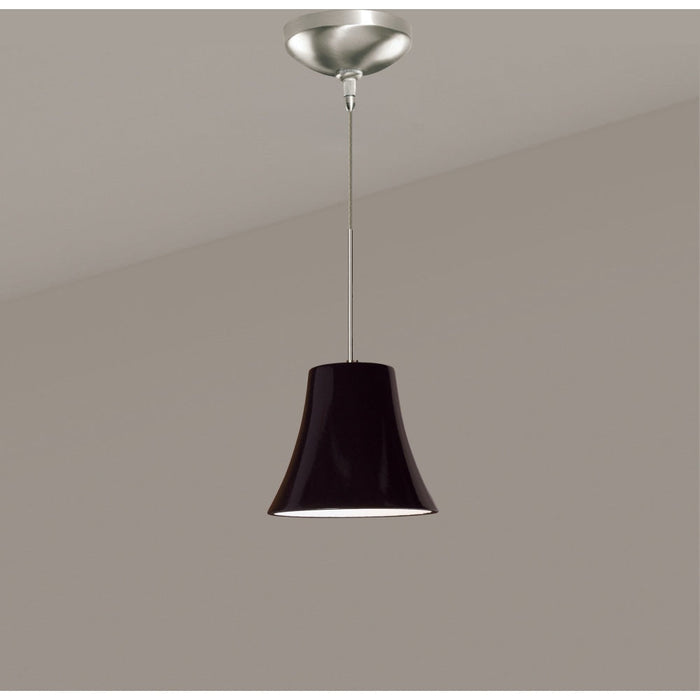 Bella Black Gloss Halogen Mini Pendant - Mini-Pendants