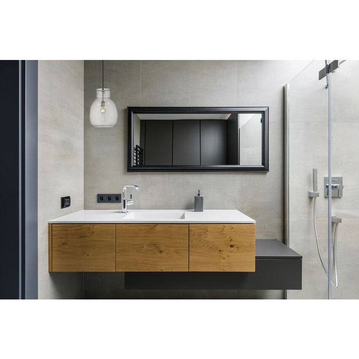 Bella Matte Black Brushed Nickel 1 Light Pendant - Pendants