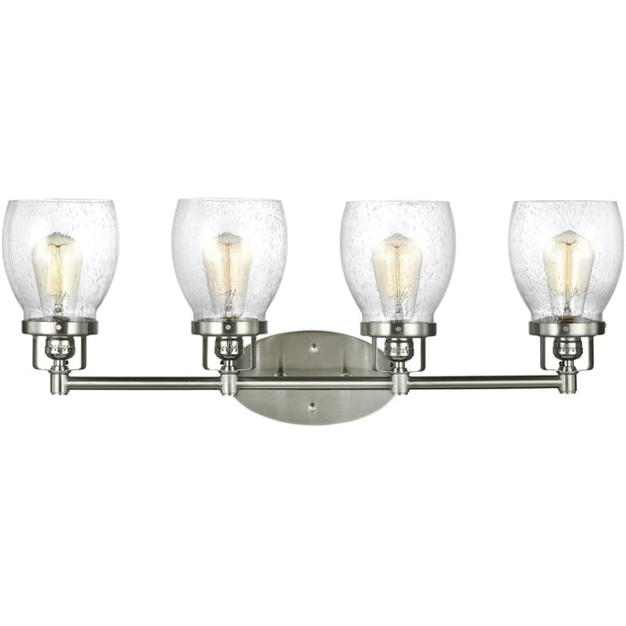 Belton Brushed Nickel LED Vanity Fixture - Bath & Vanity