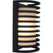 Bermuda Black Outdoor Wall Sconce - Outdoor Wall Sconce