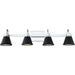 Bette Polished Nickel LEDWall Sconce - Wall Sconce
