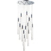 Big Fizz Polished Chrome LED Multi-Light Pendant - Pendants
