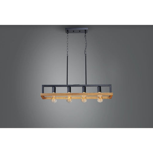 Black Forest Black / Ashbury Linear Pendant - Pendants