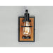 Black Forest Black / Ashbury Wall Sconce - Wall Sconce