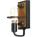 Black Forest Black / Ashbury Wall Sconce - Wall Sconce