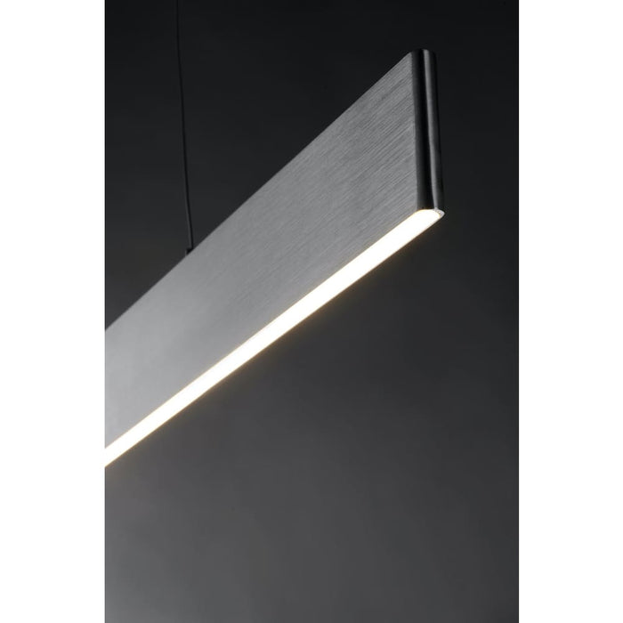 Blade Brushed Aluminum LED Linear Pendant - Pendants