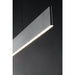 Blade Brushed Aluminum LED Linear Pendant - Pendants