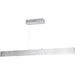 Blade Brushed Aluminum LED Linear Pendant - Pendants