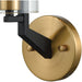 Blakeslee Matte Black Satin Brass Wall Sconce - Wall Sconce