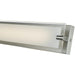 Blaze Brushed Nickel 1 Light LED Vanity Bath - Vanity Bath