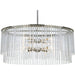 Bleecker 8 Light Polished Chrome Chandelier - Chandeliers