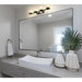 Bleeker Street Matte Black Chrome 4 Light Vanity - Bath & Vanity