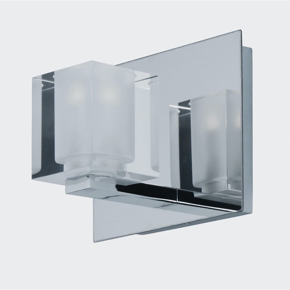 Blocs LED Polished Chrome LED Bath Vanity - Bath Vanity
