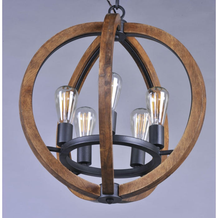 Bodega Bay Anthracite Chandelier - Chandeliers