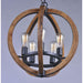 Bodega Bay Anthracite Chandelier - Chandeliers