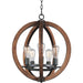 Bodega Bay Anthracite Chandelier - Chandeliers