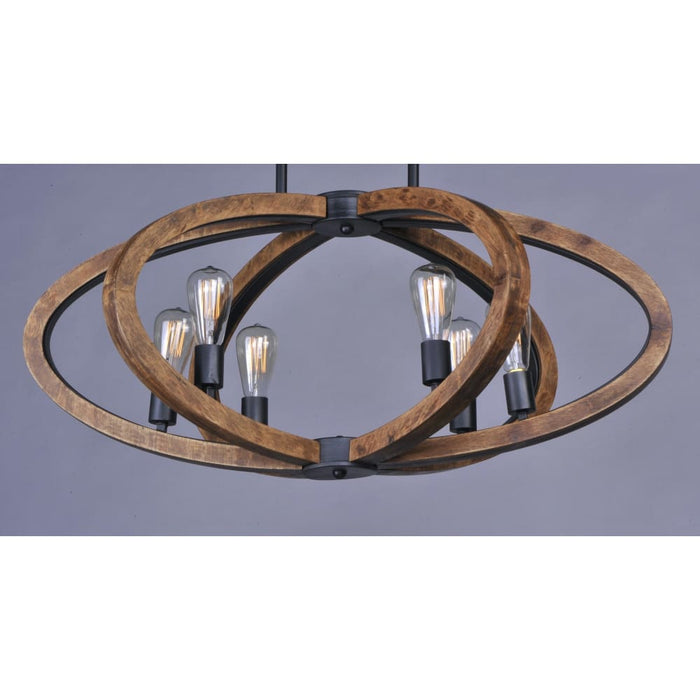 Bodega Bay Anthracite Multi-Light Pendant - Pendants