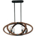 Bodega Bay Anthracite Multi-Light Pendant - Pendants