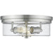 Bohin Brushed Nickel Flushmount - Flushmounts