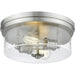 Bohin Brushed Nickel Flushmount - Flushmounts