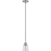 Bohin Brushed Nickel Mini-Pendant - Mini-Pendants