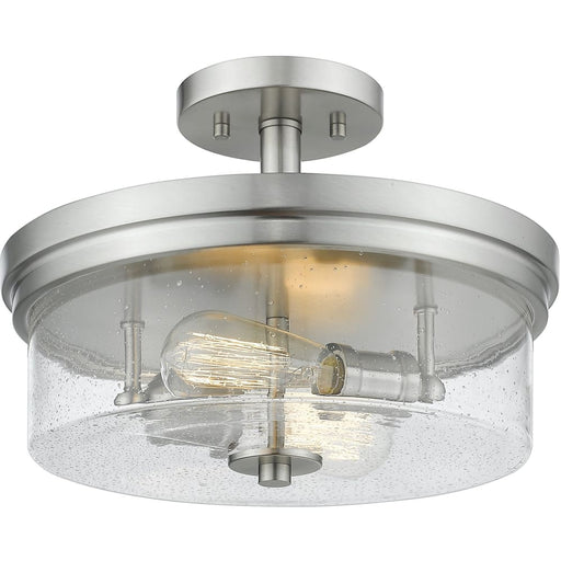 Bohin Brushed Nickel Semi-Flushmount | theLightShop