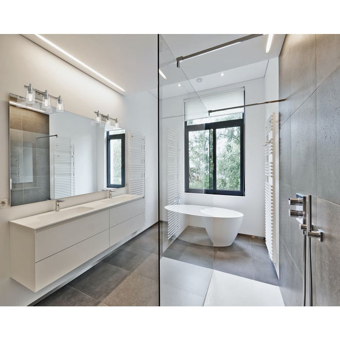 Bohin Brushed Nickel Vanity - Bath & Vanity