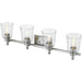 Bohin Brushed Nickel Vanity - Bath & Vanity
