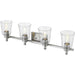 Bohin Brushed Nickel Vanity - Bath & Vanity