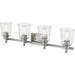Bohin Brushed Nickel Vanity - Bath & Vanity