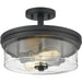 Bohin Matte Black Semi-Flushmount - Semi-Flushmounts