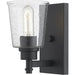 Bohin Matte Black Wall Sconce | theLightShop