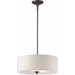 Bongo Oil Rubbed Bronze Semi-Flush Mount - Semi-Flushmounts