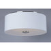 Bongo Satin Nickel Flush Mount - Flushmounts