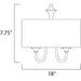 Bongo Satin Nickel Flush Mount - Flushmounts