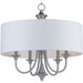 Bongo Satin Nickel Multi-Light Pendant - Pendants