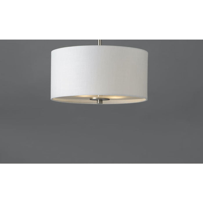 Bongo Satin Nickel Semi-Flush Mount - Semi-Flushmounts