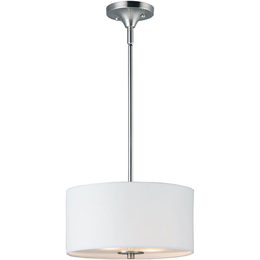 Bongo Satin Nickel Semi-Flush Mount - Semi-Flushmounts