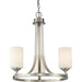 Bordeaux Brushed Nickel Chandelier | theLightShop