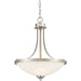 Bordeaux Brushed Nickel Pendant | theLightShop