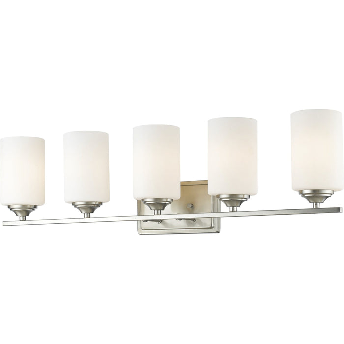 Bordeaux Brushed Nickel Vanity | theLightShop